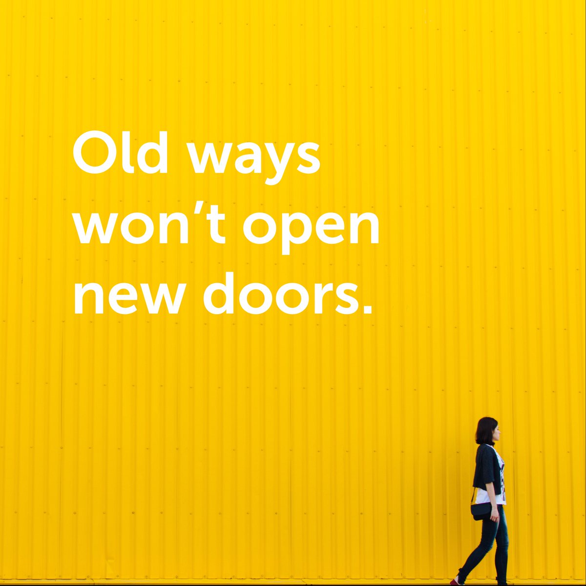 FlowWisdom's tweet image. MAKE. YOUR. OWN. WAY.