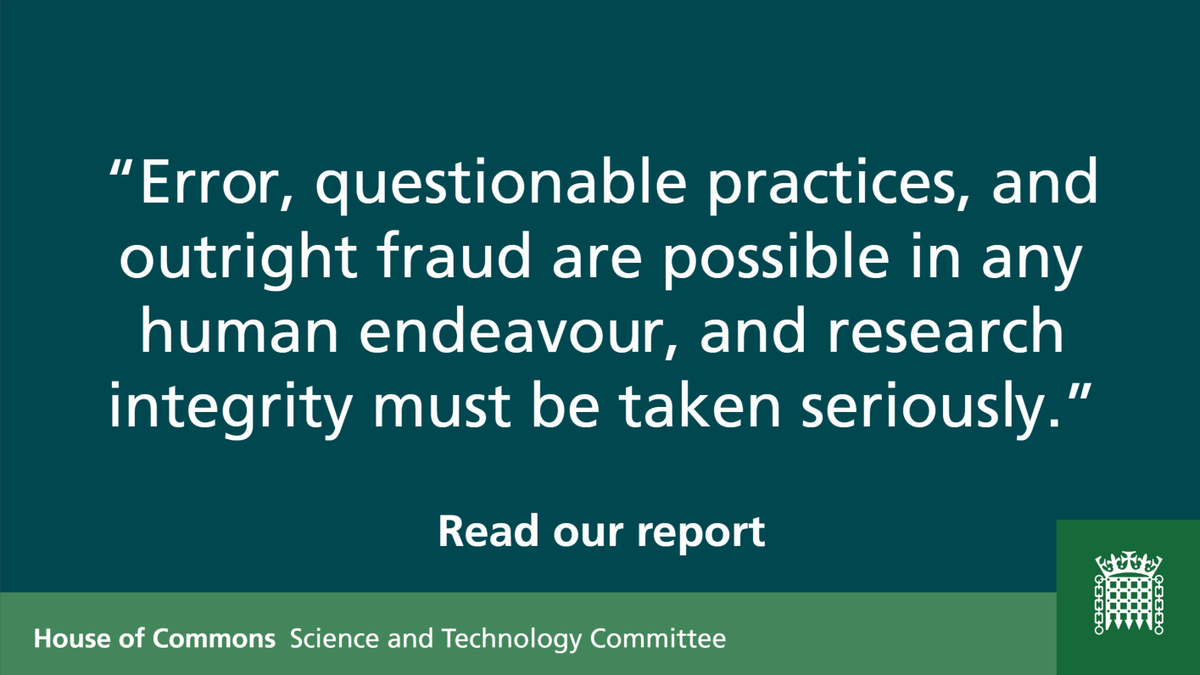 CommonsSITC's tweet photo. NEW REPORT: Research integrity https://t.co/Q5zAUocUnM https://t.co/F5X9RdDcJP