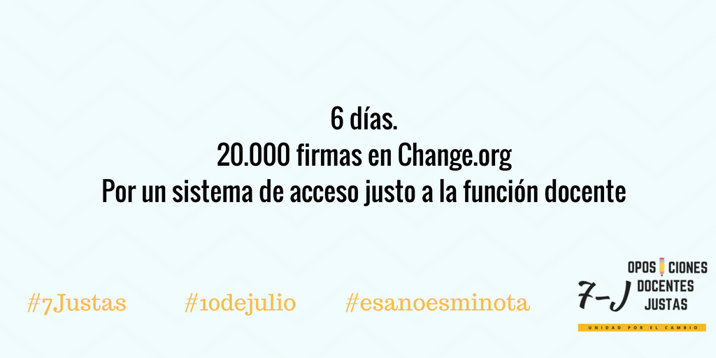 Plataforma 7J Oposiciones Justas tweet media