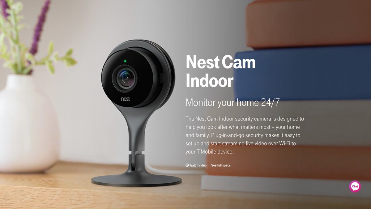 nest camera t mobile