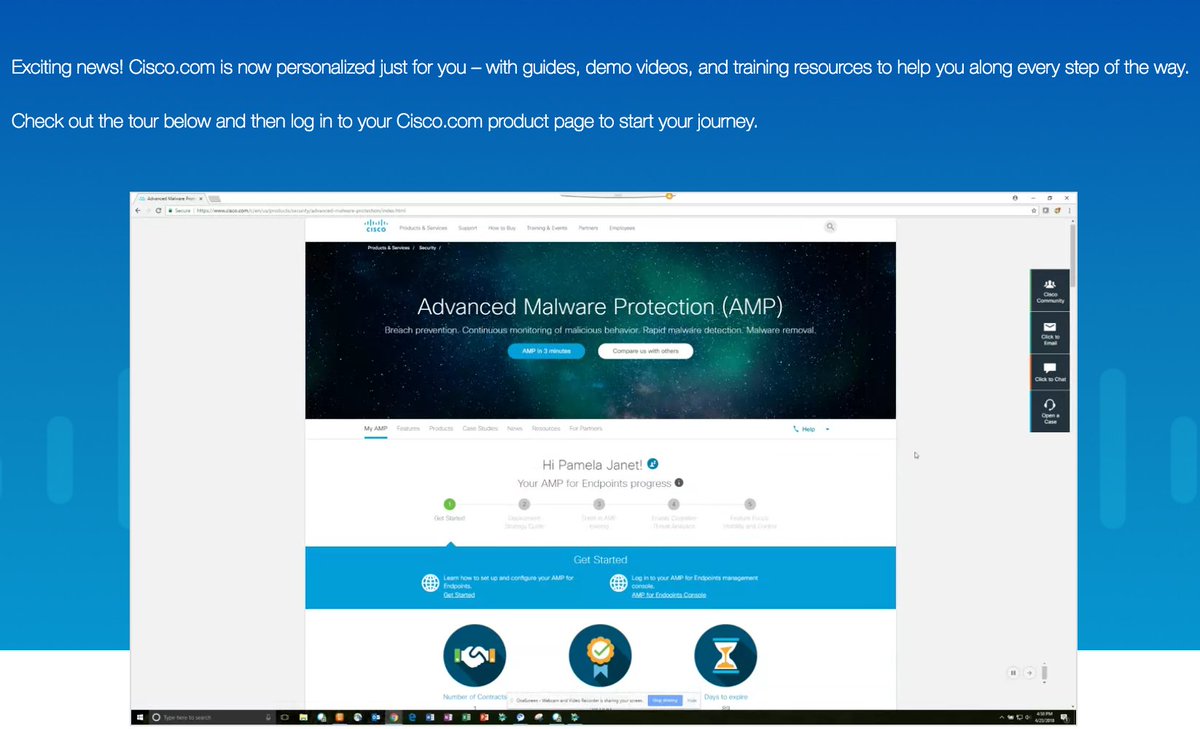HeyCisco's tweet photo. We have some exciting news to share! We've personalized our website just for you with guides, demo videos, training resources, and more! Click here to take the tour: https://t.co/GOgDiQoabg https://t.co/IzpZx6myMC