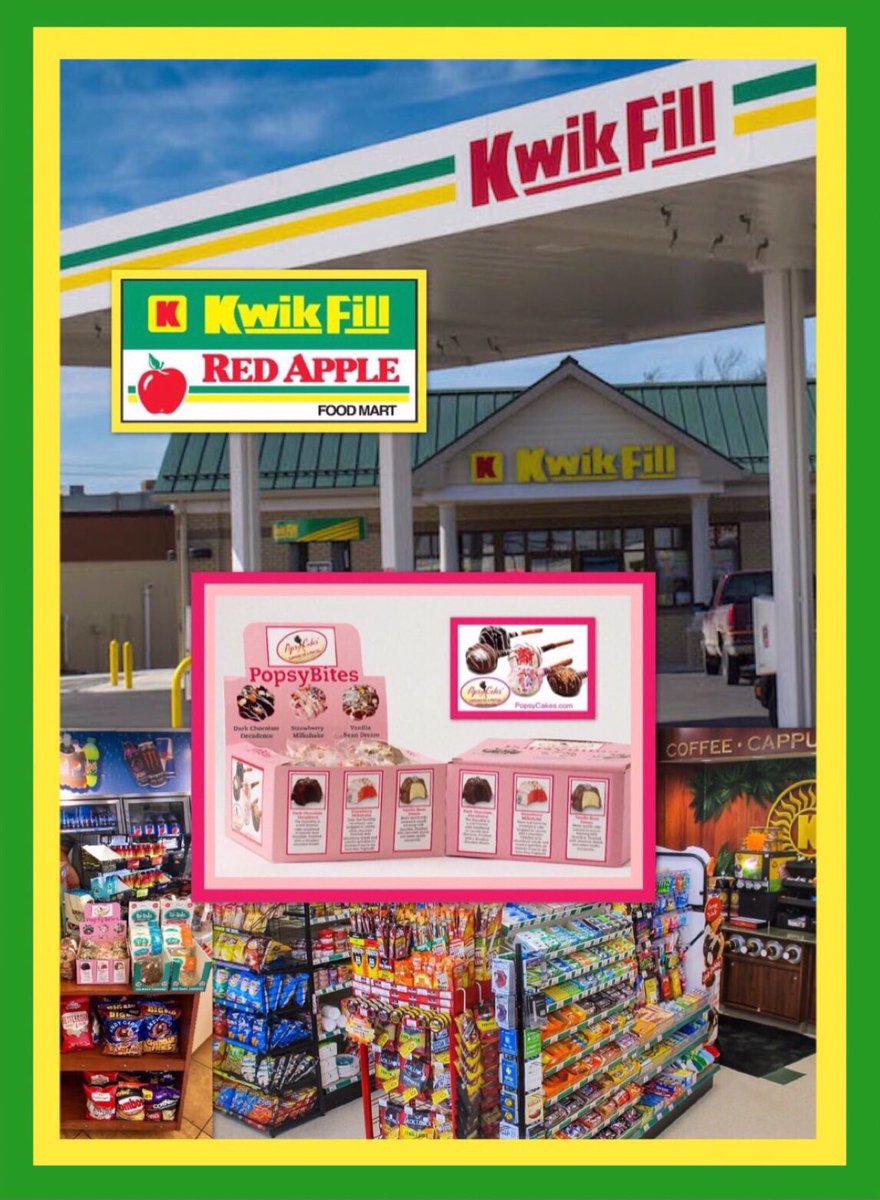 PopsyCakes on Twitter "Kwik Fill has placed their second order for the