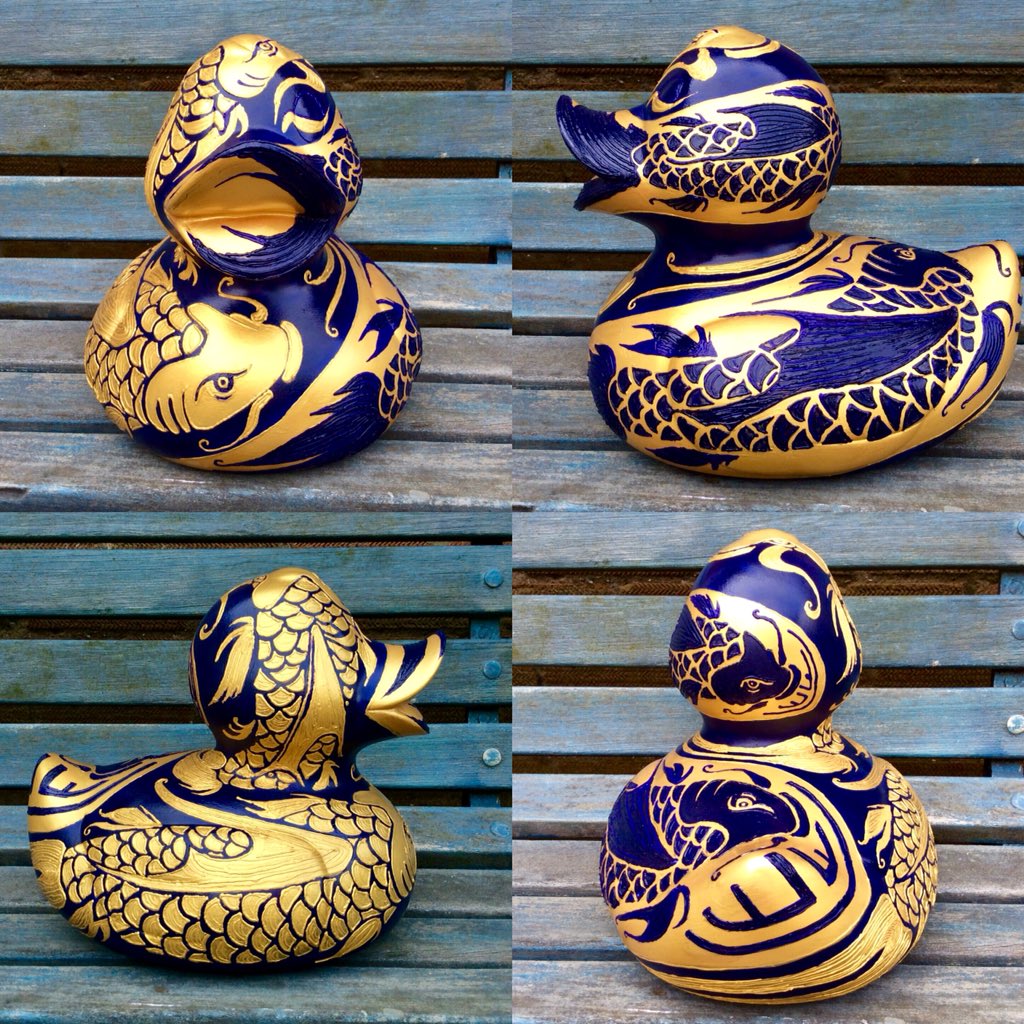 TheDuckorator's tweet photo. #Yamabuki2  #DuckLightyear  and #KartDuck join  #TutDuckamun in the #GNDR18 team. 😃 whoop! 2 more to be revealed! #whosnext? 🤔🐥 @norwichduckrace @break_charity #duckrace #norwich https://t.co/vsiWzHJnA1