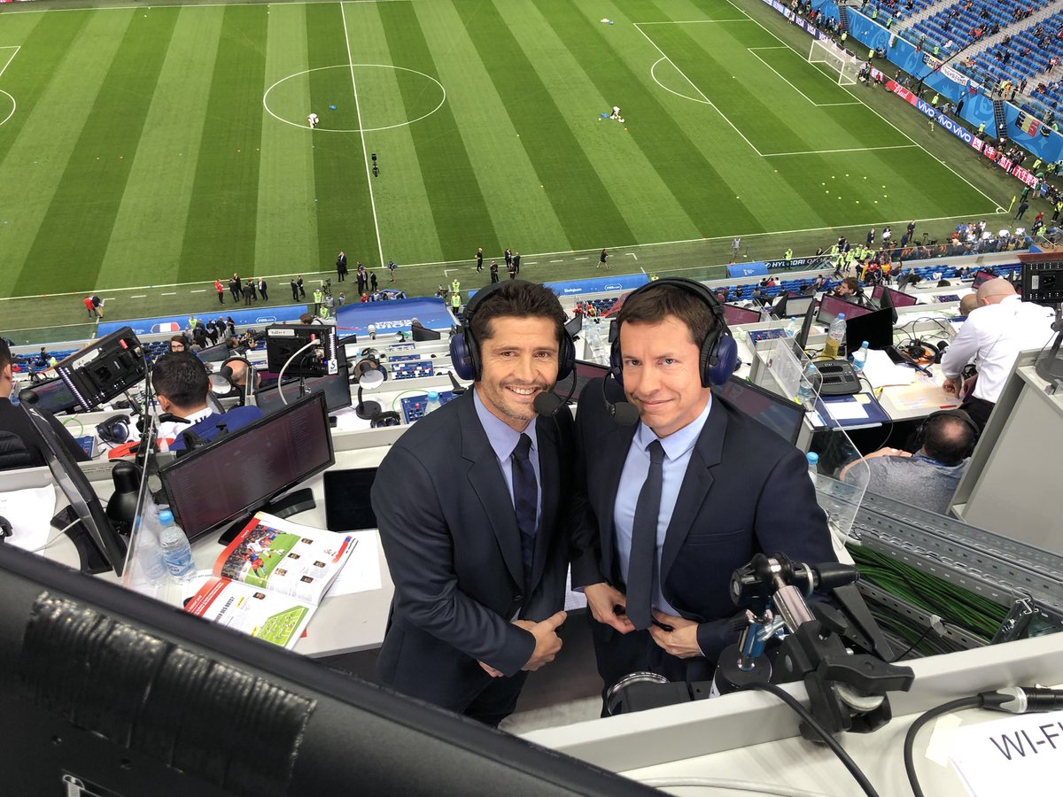 gillespelisson's tweet image. Fin prêts pour un match de folie #FRABELG sur @TF1 avec @gregmargotton et @BixeLizarazu !! Allez les Bleus !! -GCP