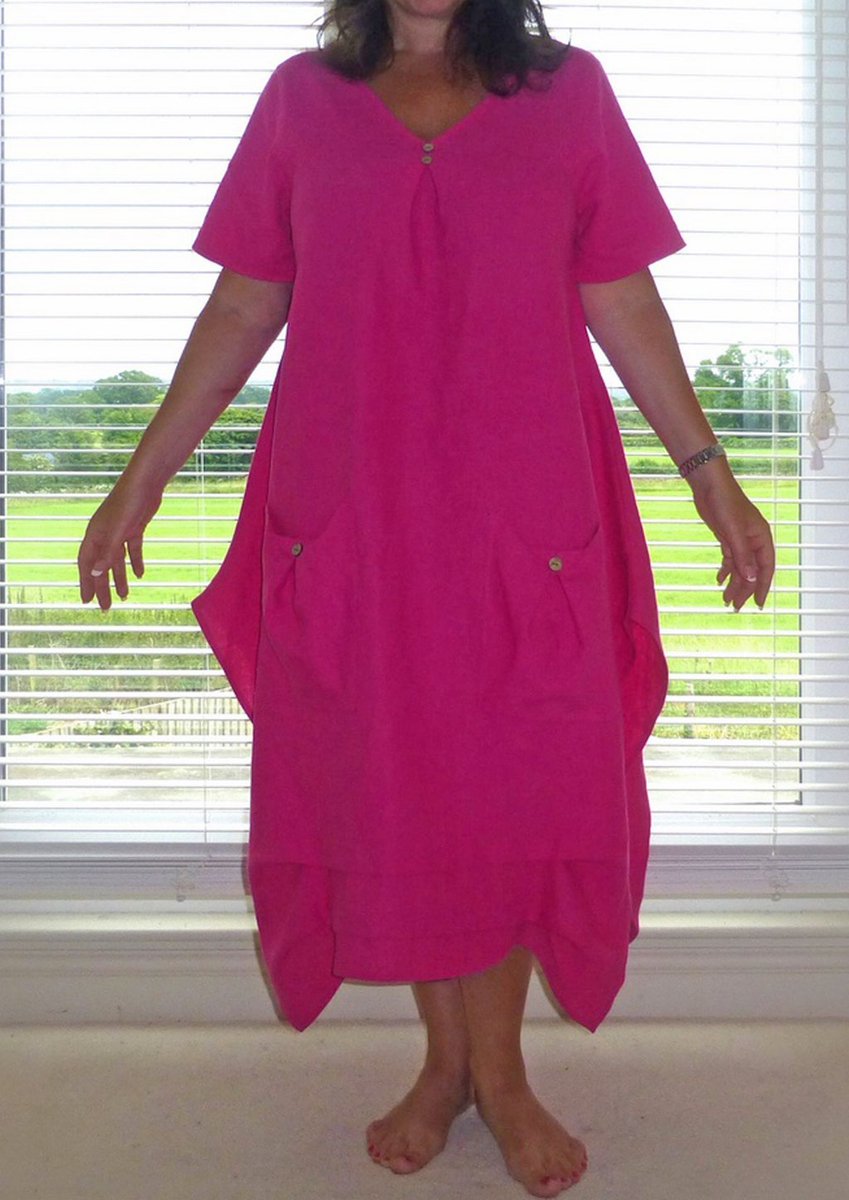 sewchet's tweet photo. New From Old : Linen Summer Dress https://t.co/CADUUwMaez https://t.co/wPjY8O7nLi