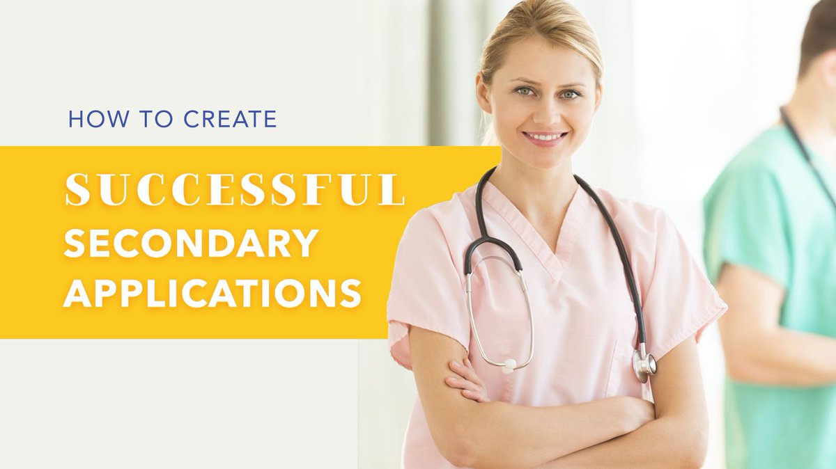 MEDadmissions_'s tweet photo. Have you signed up for our Medical School Secondary Application webinar this afternoon? Sign up now by clicking the link! #medschool #webinar #secondaryapplication https://t.co/zPxpt81rzM https://t.co/A3Q6MJosff