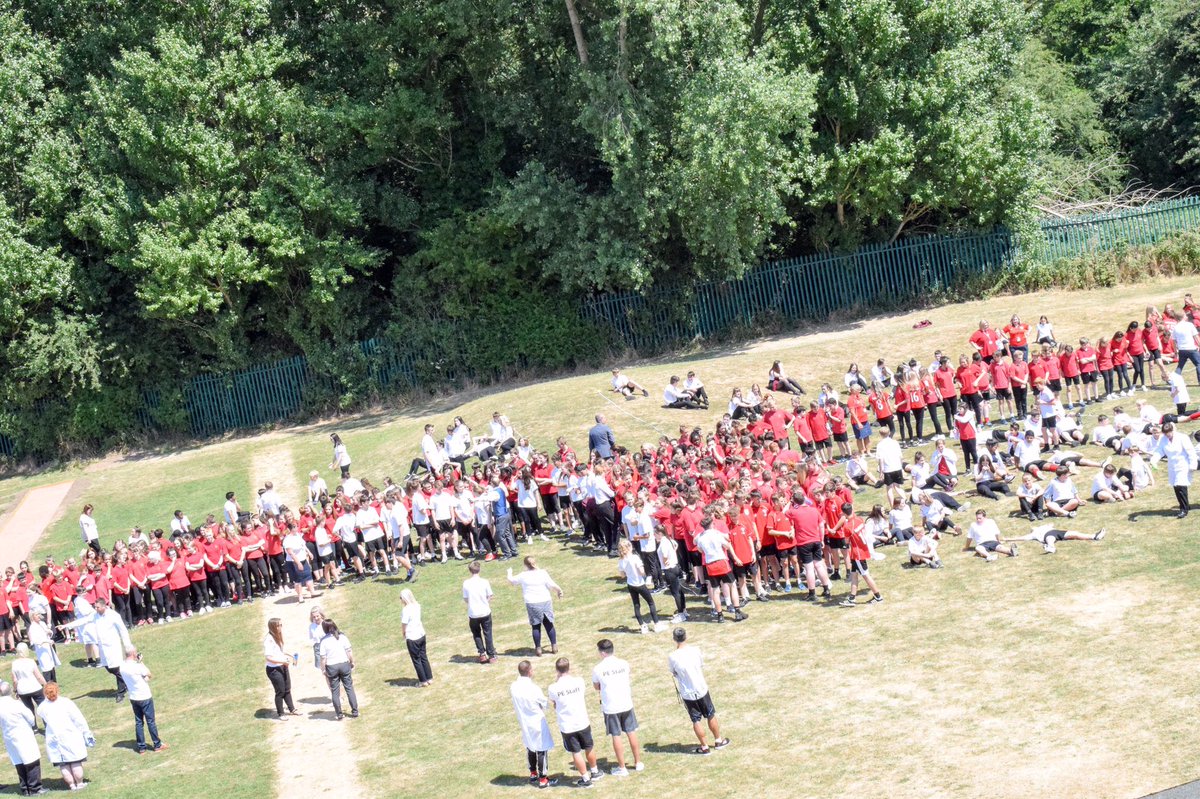 SJHCVA's tweet photo. We had a bit of fun today ahead of #ENGCRO, students and staff gathered to cheer #England on in our own special way and the filming will be posted tomorrow so watch this space! And your eyes are not deceiving you, that really is Gareth Southgate 😉 #WorldCup2018 #ItsComingHome https://t.co/oawWPedLQL