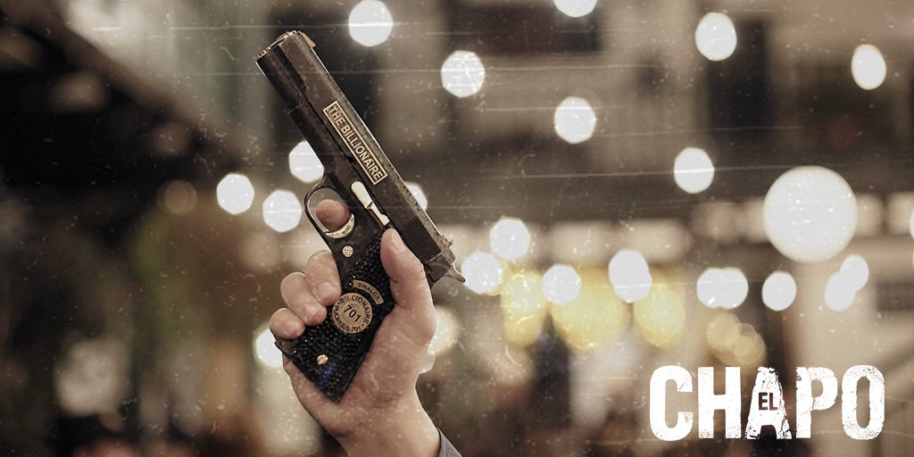 Solo los peces muertos siguen la corriente. #ElChapoTV