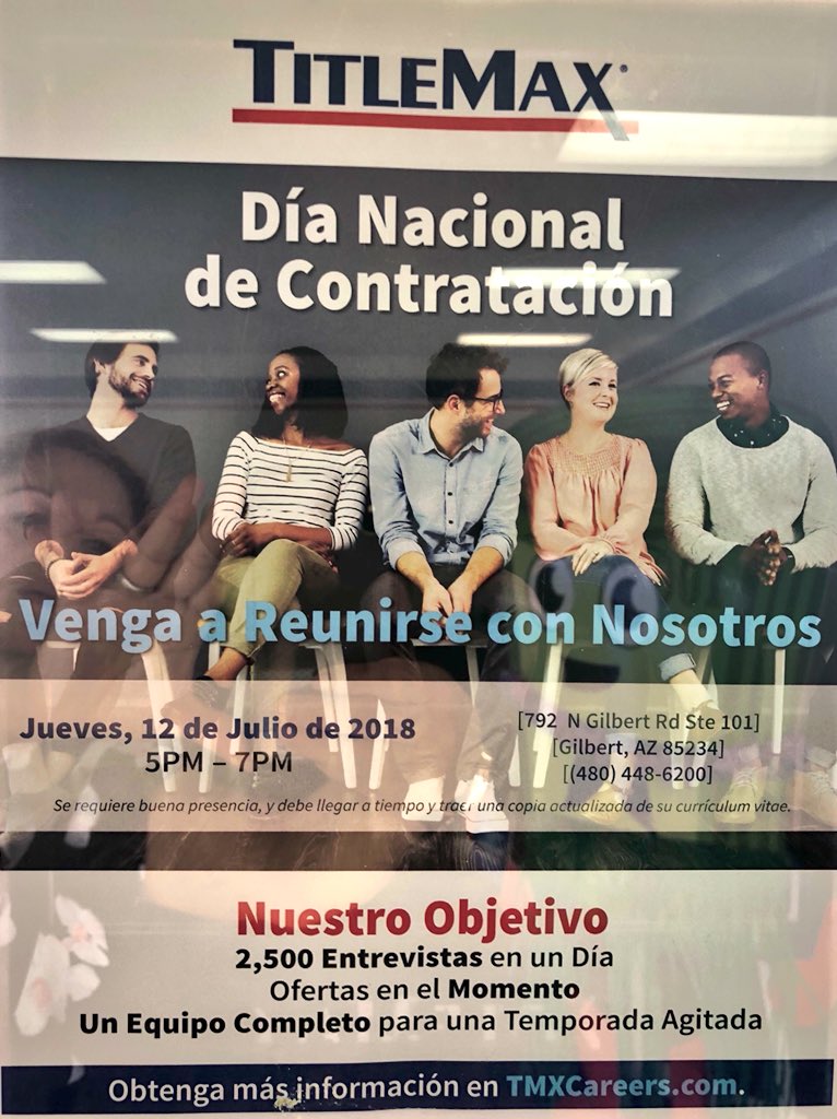 Día National de Empleo. #Arizona