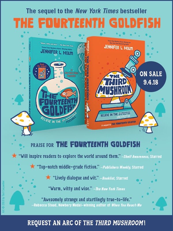 Hey, this is exciting! Can’t wait to read The Third Mushroom, <a href="/jenniholm/">Jennifer Holman</a> 😍🍄✨