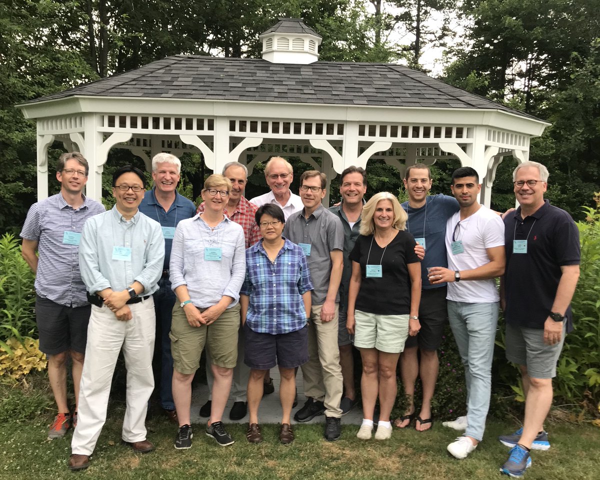 Past and present Mekalanos lab members at the Gordon Research Conference on Microbial Toxins and Pathogenicity #GRCToxPath @russellevance <a href="/VictorDiRita/">Victor DiRita</a> <a href="/aaronwhiteley/">Aaron Whiteley</a>