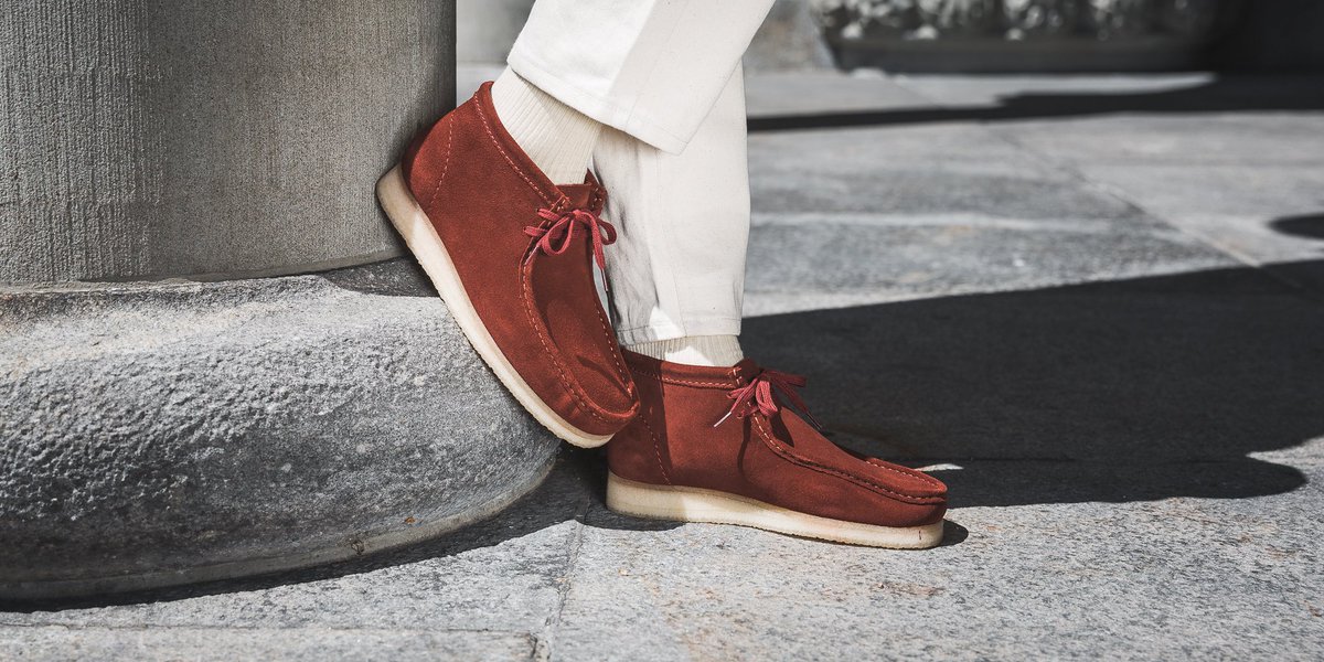 clarks wallabee nut brown