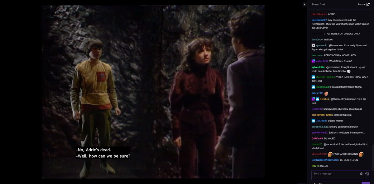 FrangMcHardy's tweet image. Be Sure  💀  #DoctorWhoOnTwitch   #TimeFlight