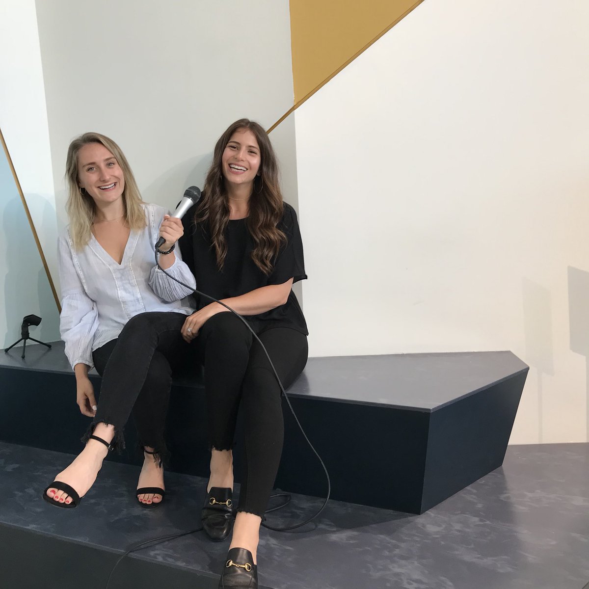 About to speak on the wellness panel with <a href="/YorkdaleStyle/">Yorkdale Style</a> and @flawlessbyfri .... COME LISTEN 😃