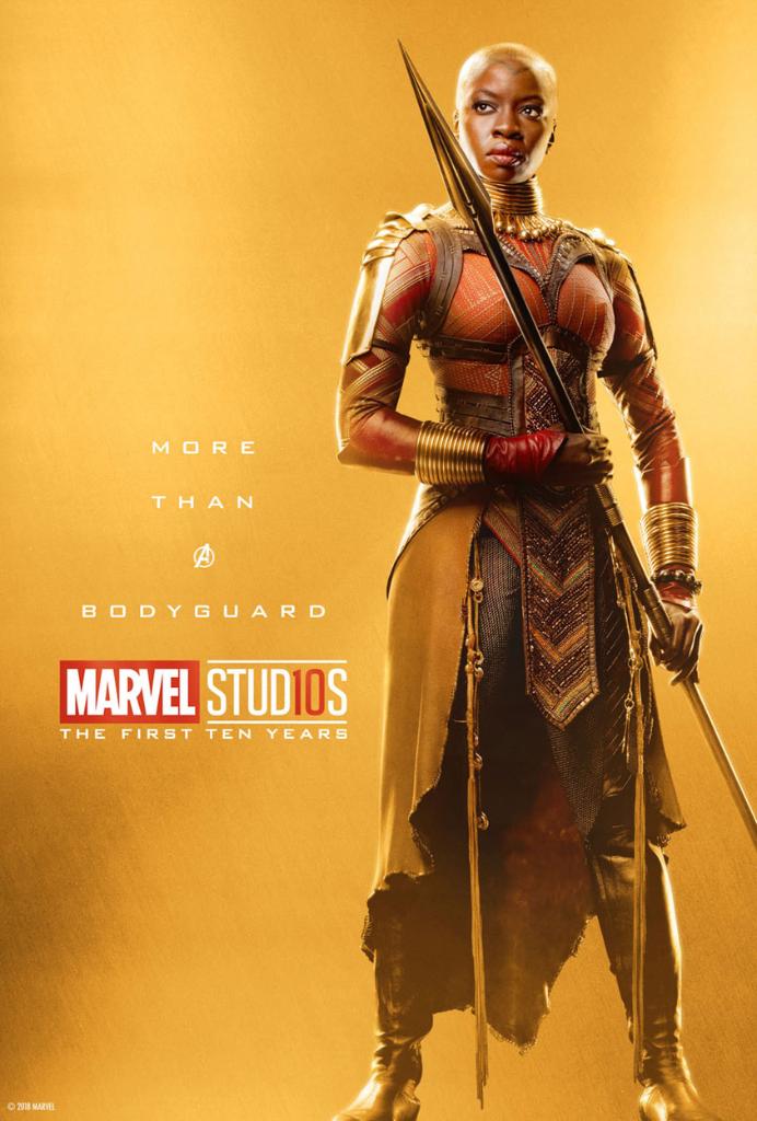 Póster De Pared Black Panther-okoye, Trends International Póster De Pared Black Panther-okoye, Trends International