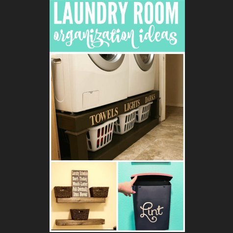 Organize your laundry room... great idea! #OrganizedCalendar #BeOrganized