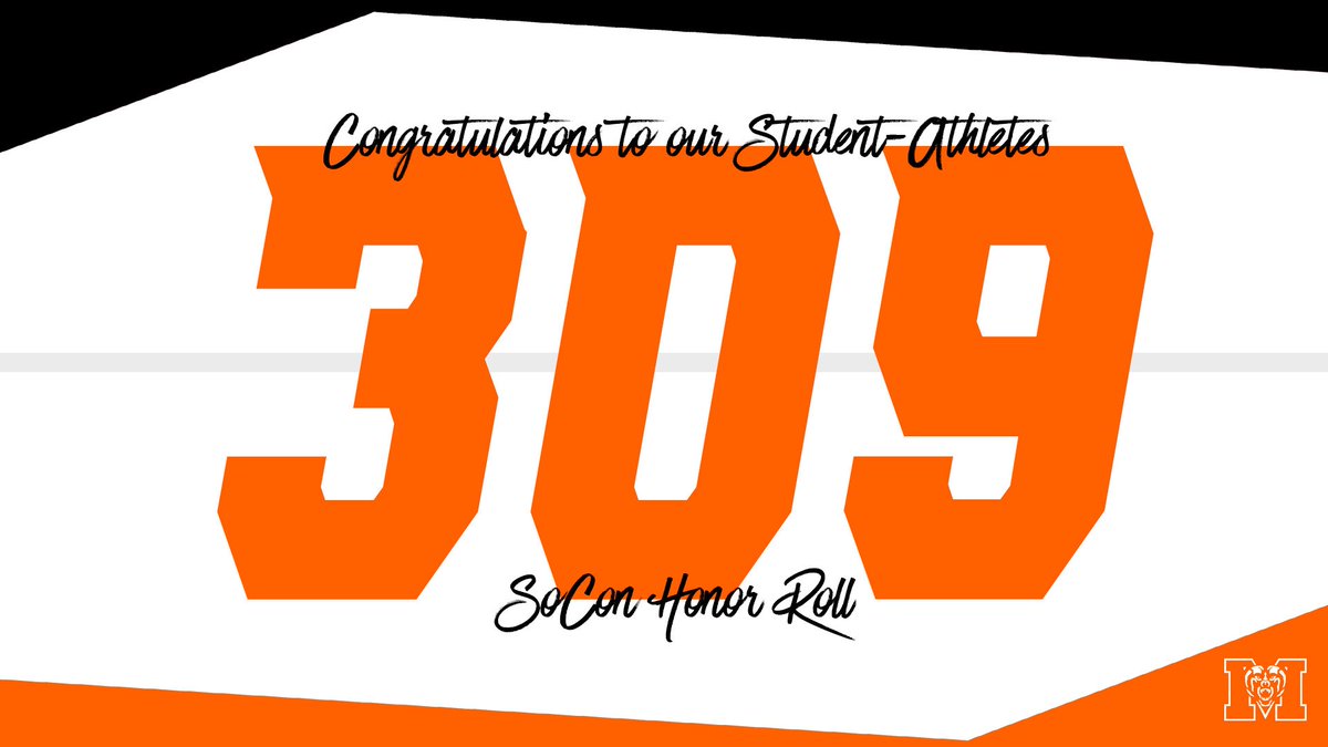 MercerBears's tweet photo. Best in the SoCon...AGAIN! 🐻⬇️

Mercer leads the conference in academic honor roll selections for the fourth straight year!

#RoarTogether

📰: https://t.co/fgSZCbxKtz https://t.co/sPYye6nX54