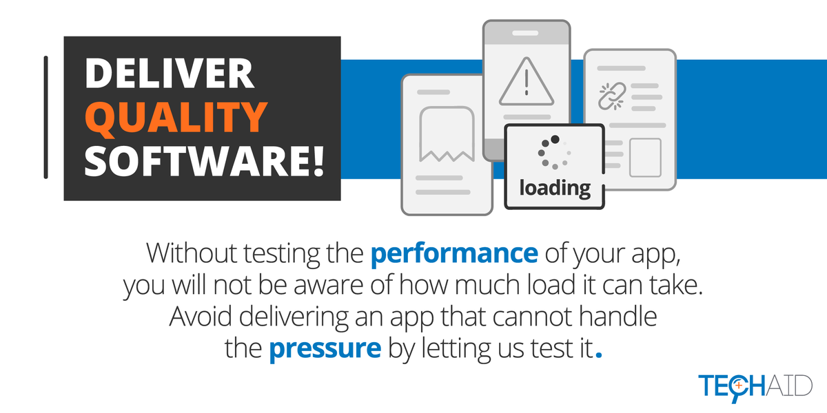 TechAID_CO's tweet photo. We help you deliver quality software to your users! Learn more about us: https://t.co/YObFcbrFsn
#SoftwareTesting #TechAIDSolutions https://t.co/xGXb4GOE4a