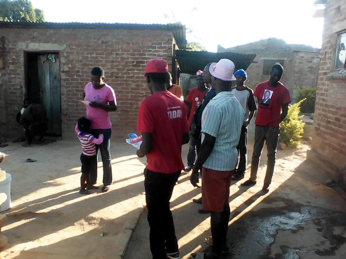 In Mukwene Village, 40km from Harare...a man told me of being held at gunpoint in the 2008 elections by the military. He lives in fear, we bring hope.
#BeholdTheNew 
#GenerationalConsensus