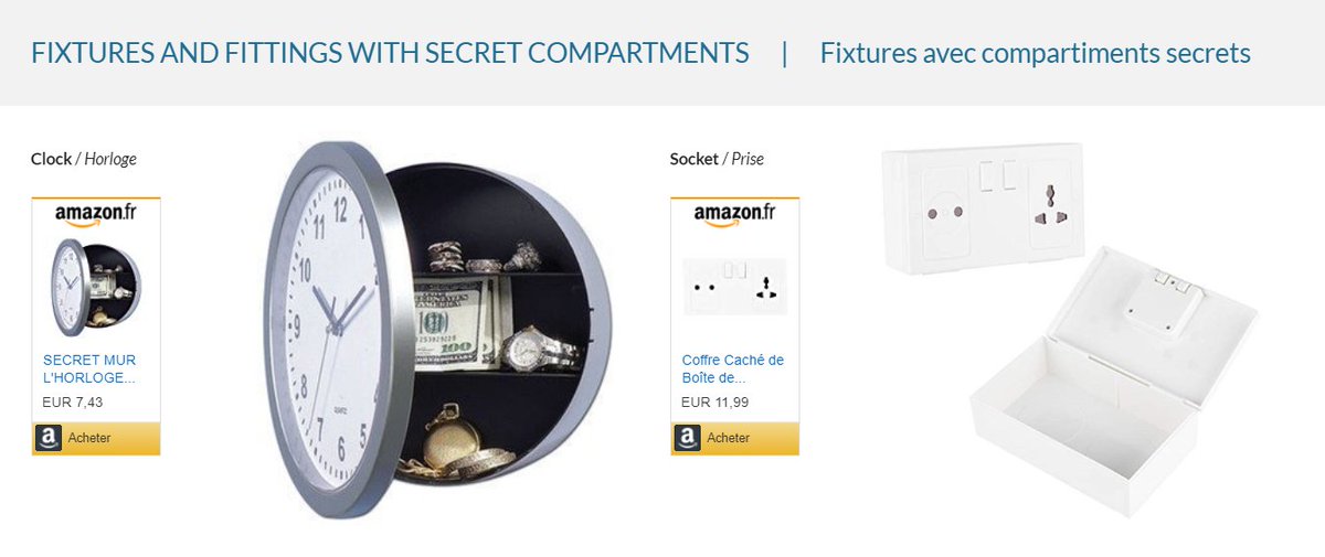 EGWorkshops's tweet photo. Selected #AmazonInspiration for your #EscapeGame :
🇬🇧 Ordinary objects with secret compartments
🇫🇷 Objets ordinaires avec des compartiments secrets
https://t.co/3Rb70Pw7nI
https://t.co/lsuTAe8j7V @pjkirrage https://t.co/1rKRD3GSVS