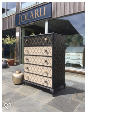 RelovedbyJo's tweet photo. Moroccan style chest of drawers reduced by 10% in the #upcycledhour #summersale - More details here https://t.co/wS3YF8JhtL - Message me to reserve at discounted price. https://t.co/9TWsHiGVLb