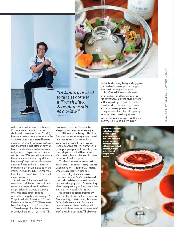 MO_MIAMI's tweet image. Check out Executive Chef @diegooka 's interview featured in @inkglobal 's American Way article on #LaMarMiami &amp;amp; #MiamiSpice - click here to read more: ow.ly/5DAX30kTiqD