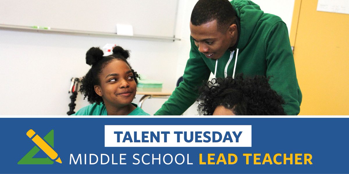Happy #TalentTuesday! We’re looking for a reflective and dedicated 5th grade science teacher to help inspire the next generation of scientists. Join our team: bit.ly/2H6BevP