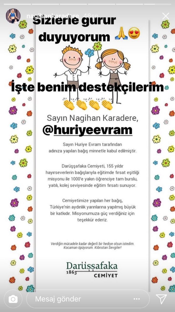 NAGiHANKARADERE's tweet photo. Nasıl güzel bir hediyedir bu çok teşekkür ederim ☺️😘😘😘♥️ #nkfc @frenchlover7 https://t.co/ha0LqZ1PG1
