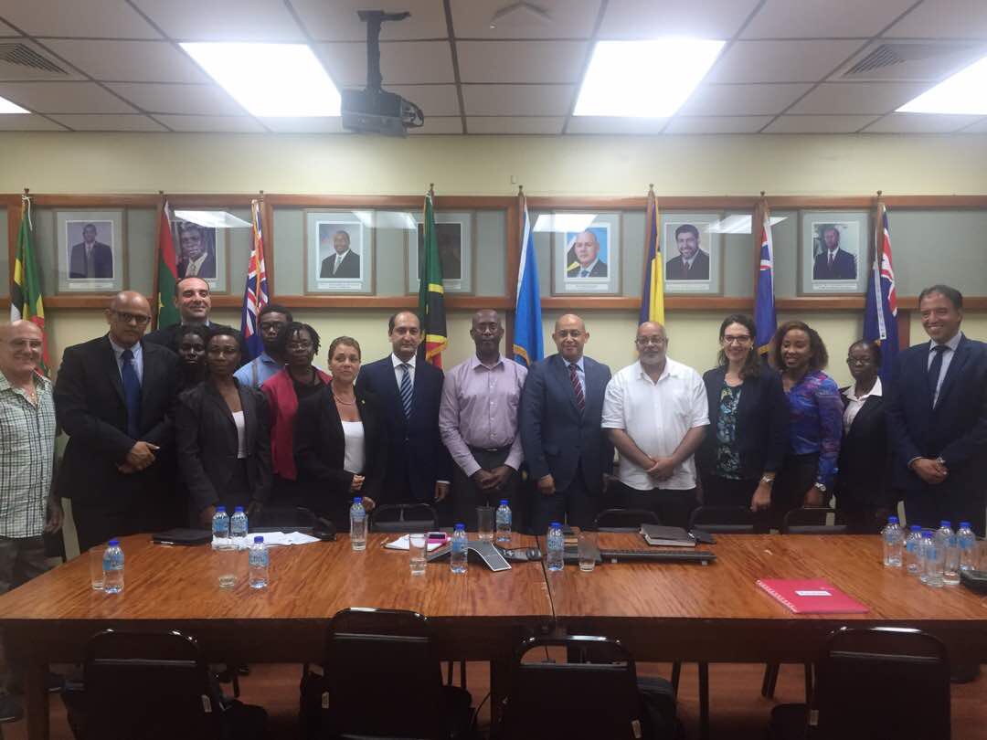SiMo_Methqal's tweet photo. #Saintlucia #caraibes #AMCI #MAEC #reunion avec Dr. julius #Didacus #Directeur General de #Organisation des #Etats des #Caraibes #Orientales #OECS ce lundi 9juillet2018 #coopération #Maroc #Caraïbes. @MarocDiplomatie https://t.co/E9USm4iev5
