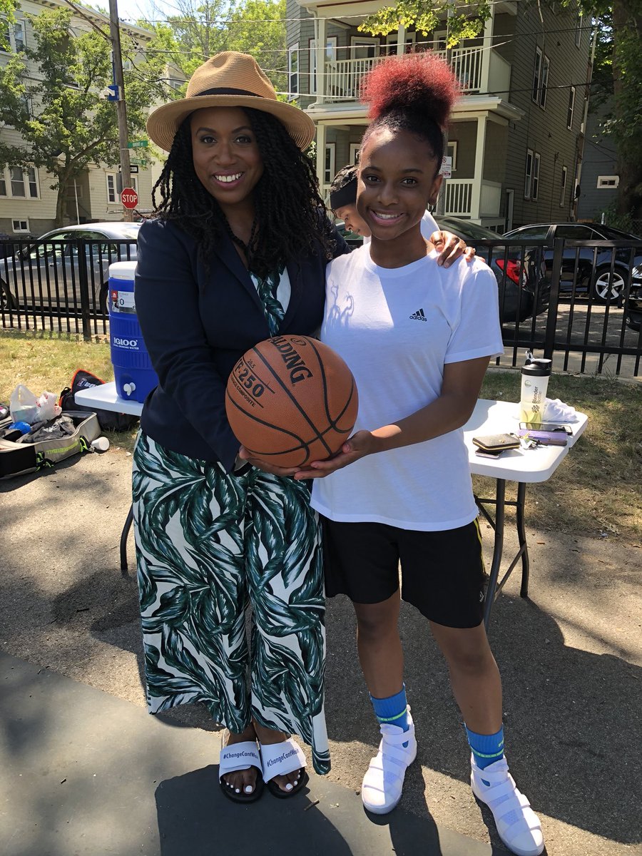 SuperBaston's tweet photo. Day 2 of the G3 summer clinic was excellent. The best part of today was having @AyannaPressley speak to the girls &amp; officers. She was so moving &amp;  inspiring to every single one of us! Ty for making us feel empowered &amp; proud #sisterhood #selfempowered #dedication #changecantwait https://t.co/5cBVK3S9uJ