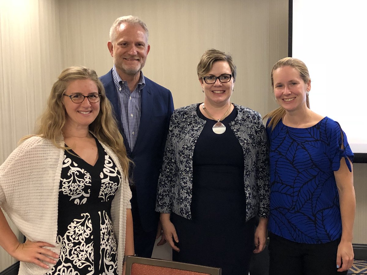 JillGeocaris's tweet photo. @mwpressler @MrsGest @meccasadler @DrKMorrissey presenting their amazing work in literacy today at Visible Learning! https://t.co/UL2M5GBJWr