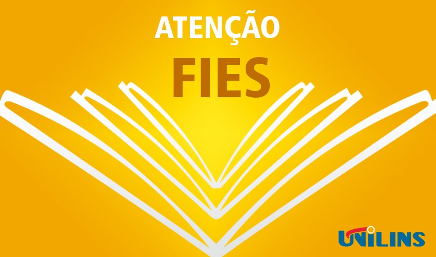 Inscrição para o processo seletivo do FIES e P-FIES, para o 2° Semestre de 2018. Leia mais: goo.gl/K9Zf2i