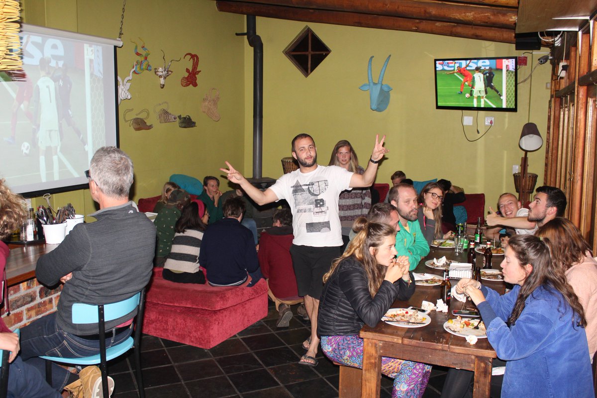 #BBQ_Night😛
#2018_World_cup⚽️
#Thebackpack🏡
#Accommodation⛺️
#Hospitality🏨 
#Travel_SA✈️
#Tours🚠
#Cape_Town⛰️