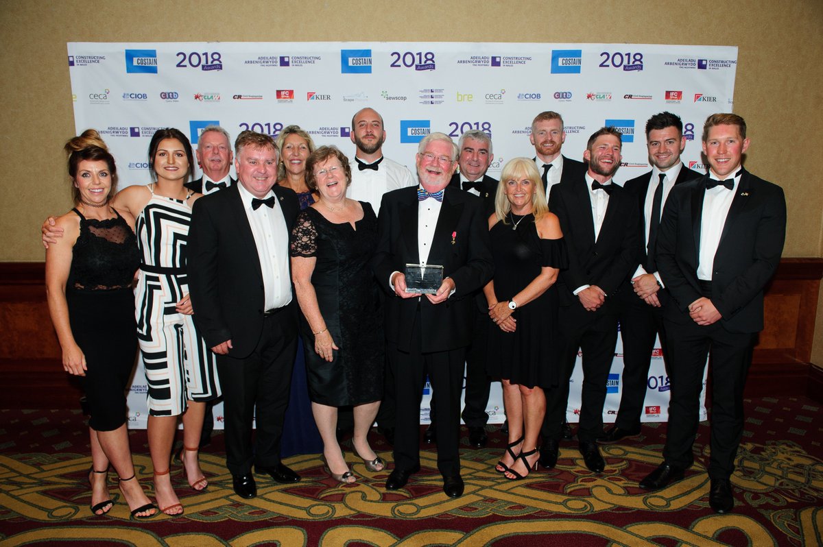 EFOD South West Wales won the Chairman's Award at the Constructing Excellence Wales Awards on Friday night for the development of a new Maternity Unit for the women of Kachumbala. Just recognition for 26 young volunteers from EFOD, HKS Architects and Cyfle Building Skills.
