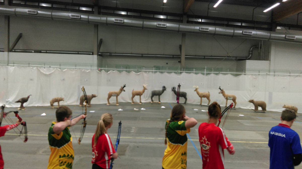 naspschools's tweet photo. #2018AllStars #nasp #archery We are well on our way in 3-D. https://t.co/K7nc7cLg8Y