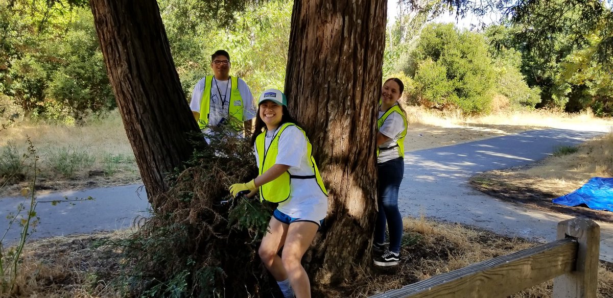 cucsjsu's tweet photo. This Sunday, over 95 SJSU EOP & Spartan Summer Institute Students (incoming Freshmen) came out and partnered with the City of SJ & CUCSJ to #BeautifySJ, especially Olinder Park! Although it was warm it did not deter the motivation of these students! #SpartansServe #SJSUEOP #CUCSJ https://t.co/yL0j6JWFvX