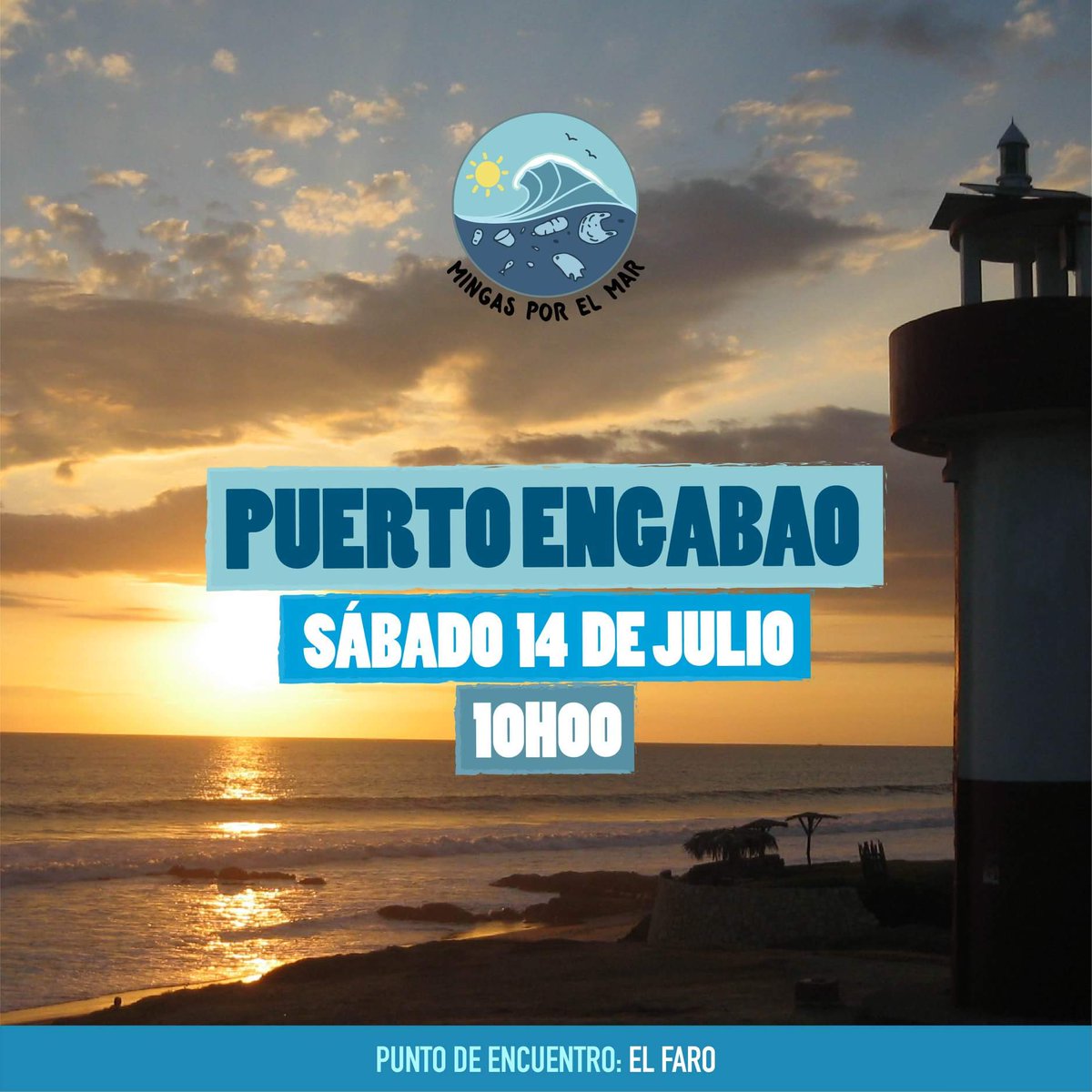 mingasporelmar's tweet photo. Únete a las Mingas por el mar de este sábado! Los grupos Playas, Ballenita y Montañita te esperan en los puntos de encuentro y horas indicadas. Haz algo diferente este fin de semana y cuida el mar en comunidad. ¡Todos juntos por el mar! 🌊🌊🌊 https://t.co/j40BC5Gb9Y