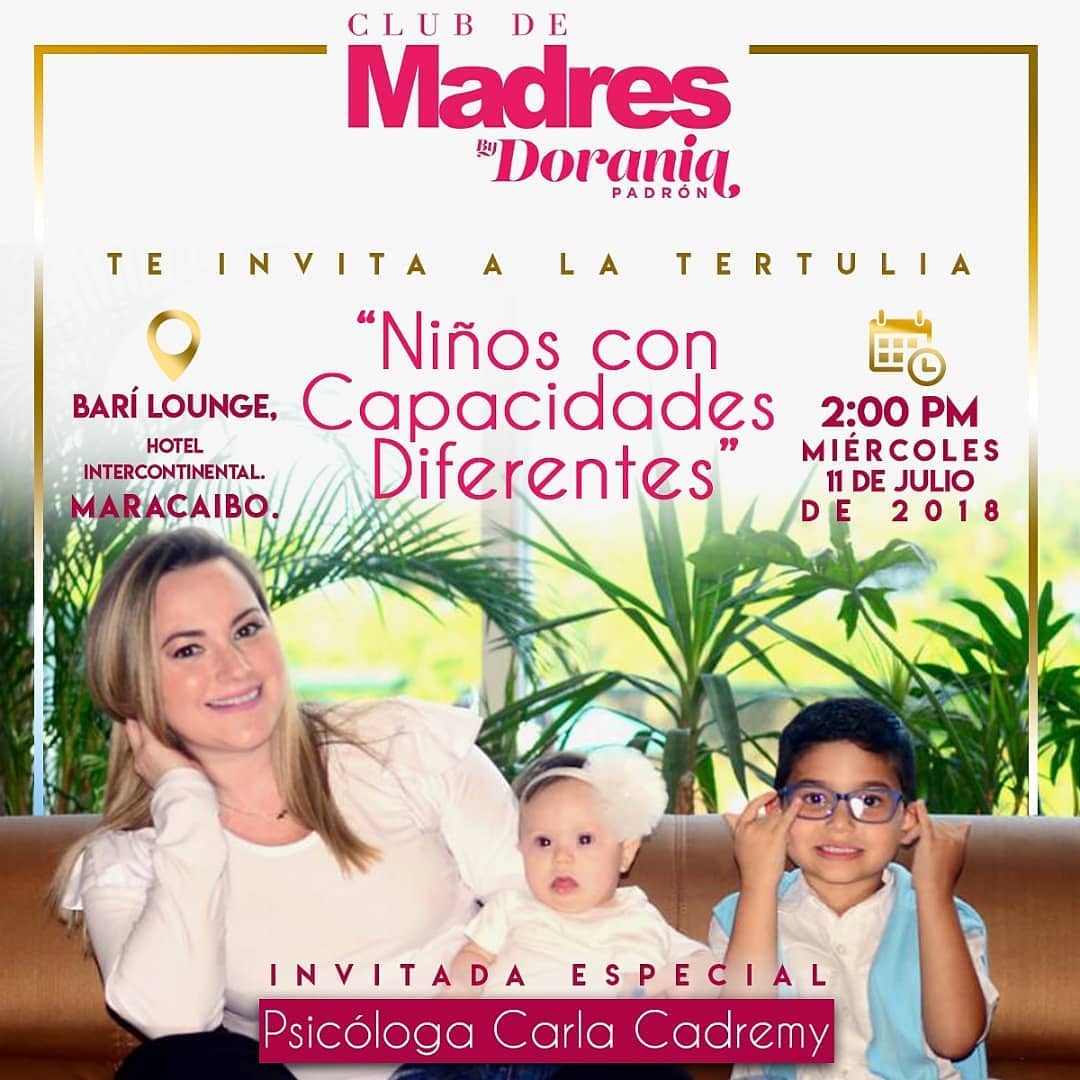 #Mañana  "Niños con capacidades diferentes" no te pierdas esta tertulia formativa con <a href="/soytopmother/">soy top Mother</a> en el @IContinental a las 2PM
