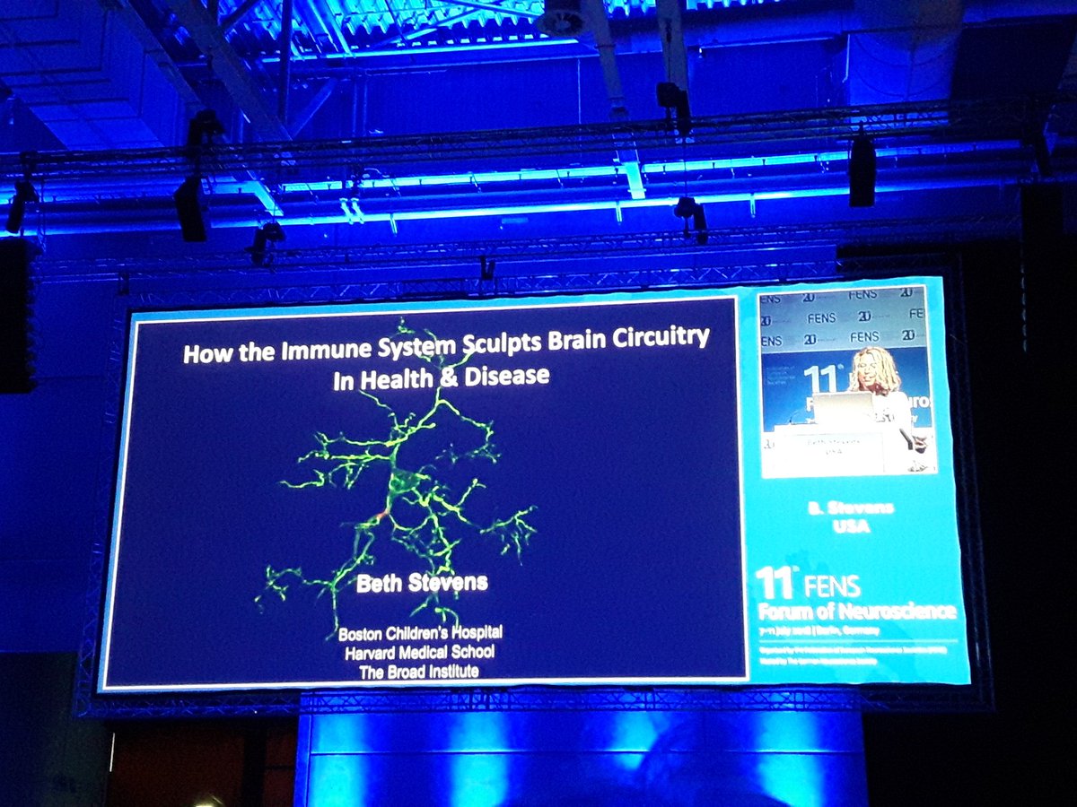 For me the most inspiring talk at #FENS2018 so far. Beth Stevens ends it with 'Science needs generosity'