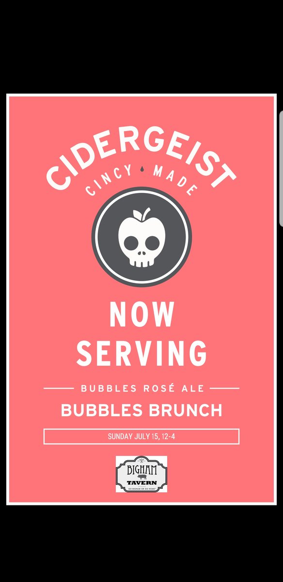 RhinegeistAli's tweet image. Get ready for a pink party! We&apos;re #SundayFunday in style with a big @rhinegeist #Bubbles brunch! See you Sunday at high noon @BighamTavern! #cidergeist #thisisrhinegeist