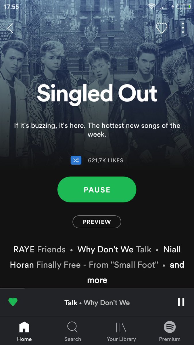happierseavcy's tweet photo. Love opening spotify to see my five favourite people in the world in cover of playlist where are the hottest songs of the week, and its been only few days ๐คฉ no but seriously i couldn't be prouder!! Love them so much โค๏ธโค๏ธ
@whydontwemusic #WDWTALK #WDW #WDWTALKVIDEO https://t.co/Q0YjG2qxwg