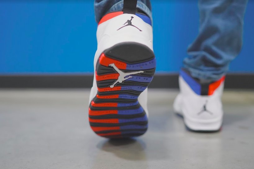 jordan 10 westbrook on feet