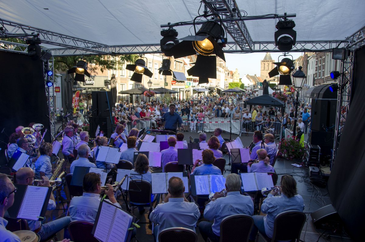 Op vrijdag 29 juni organiseerde  Concordia een groots muziekfestival. En dat alles ter gelegenheid van 700 jaar stadsrechten voor Culemborg.