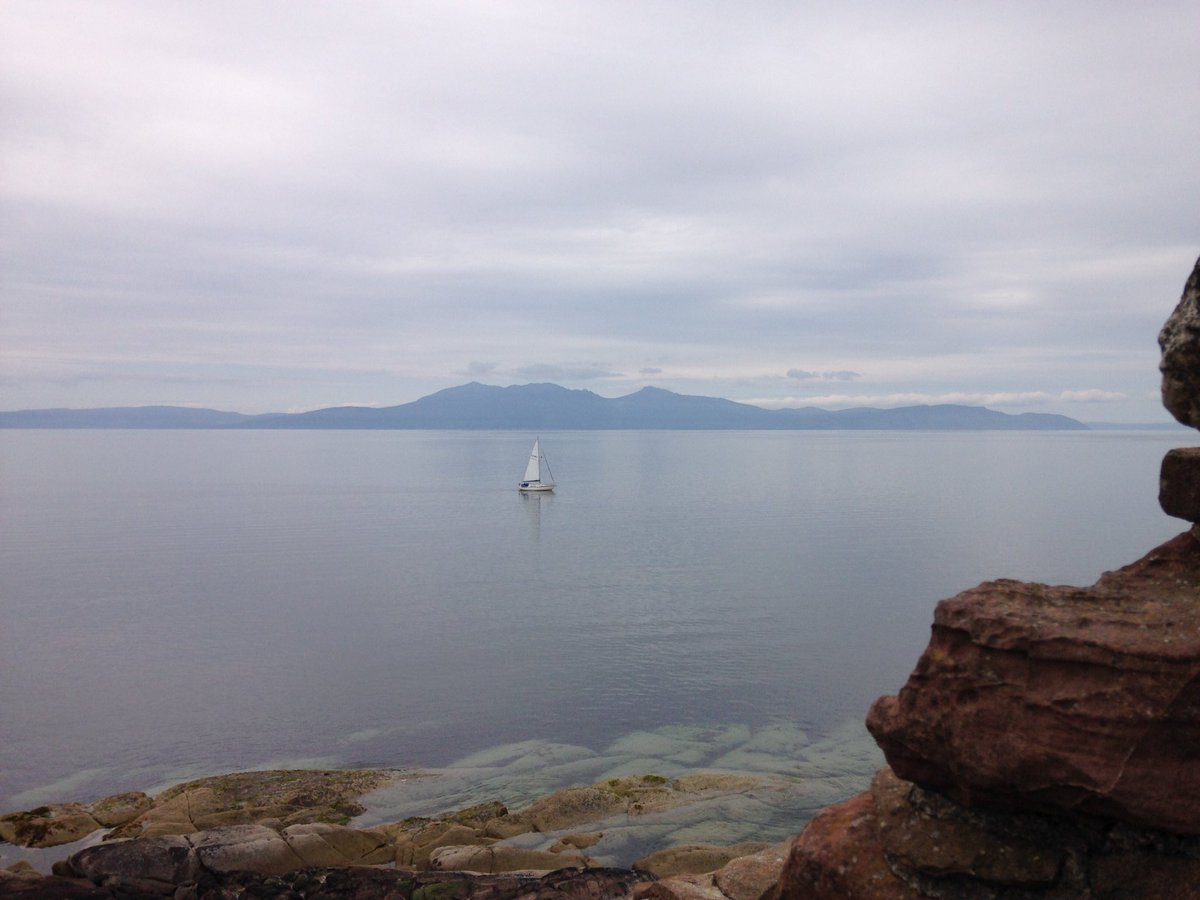 West coast Scotland in all it's glory #portencross