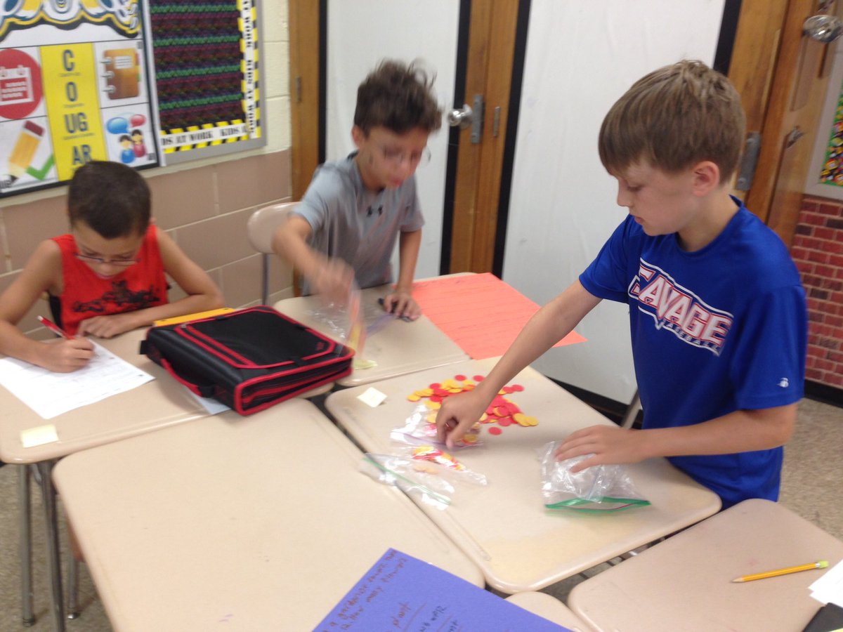 j_eisenberg87's tweet image. MEGA math students @CatonsvilleMS perfect their division skills using colored counting chips and then race to see who can finish their problem the quickest @BCPSAdvAc @BCPSMATH #collegebound #critical #perseverant