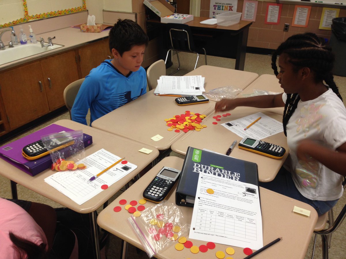 j_eisenberg87's tweet image. MEGA math students @CatonsvilleMS perfect their division skills using colored counting chips and then race to see who can finish their problem the quickest @BCPSAdvAc @BCPSMATH #collegebound #critical #perseverant