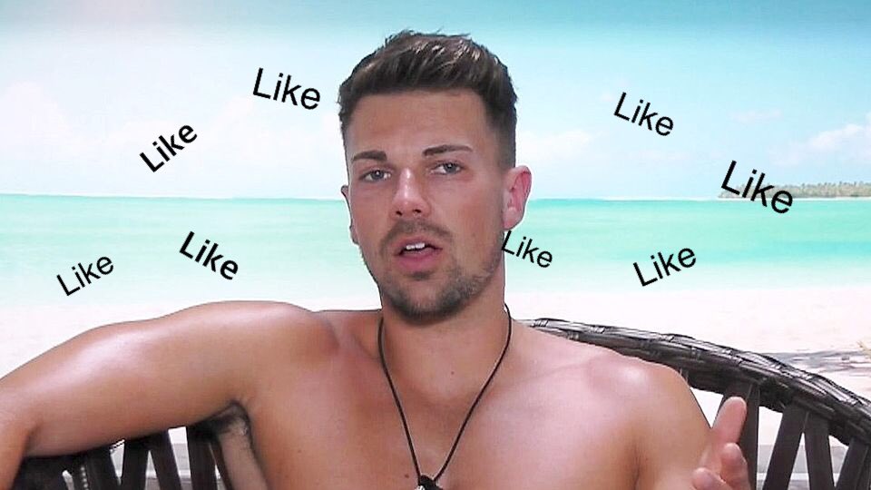 I’d be drunk right now if I took a shot every time “the bird” said “like”. Do they not have any other vocabulary?? #vocabulary #like #anyotherwords #loveisland <a href="/LoveIsland/">Love Island</a>