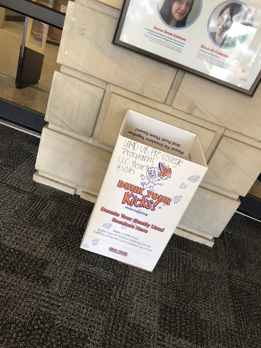 UBUMDKicks's tweet photo. The boxes are up! Donate your shoes https://t.co/emCyKpl9g3