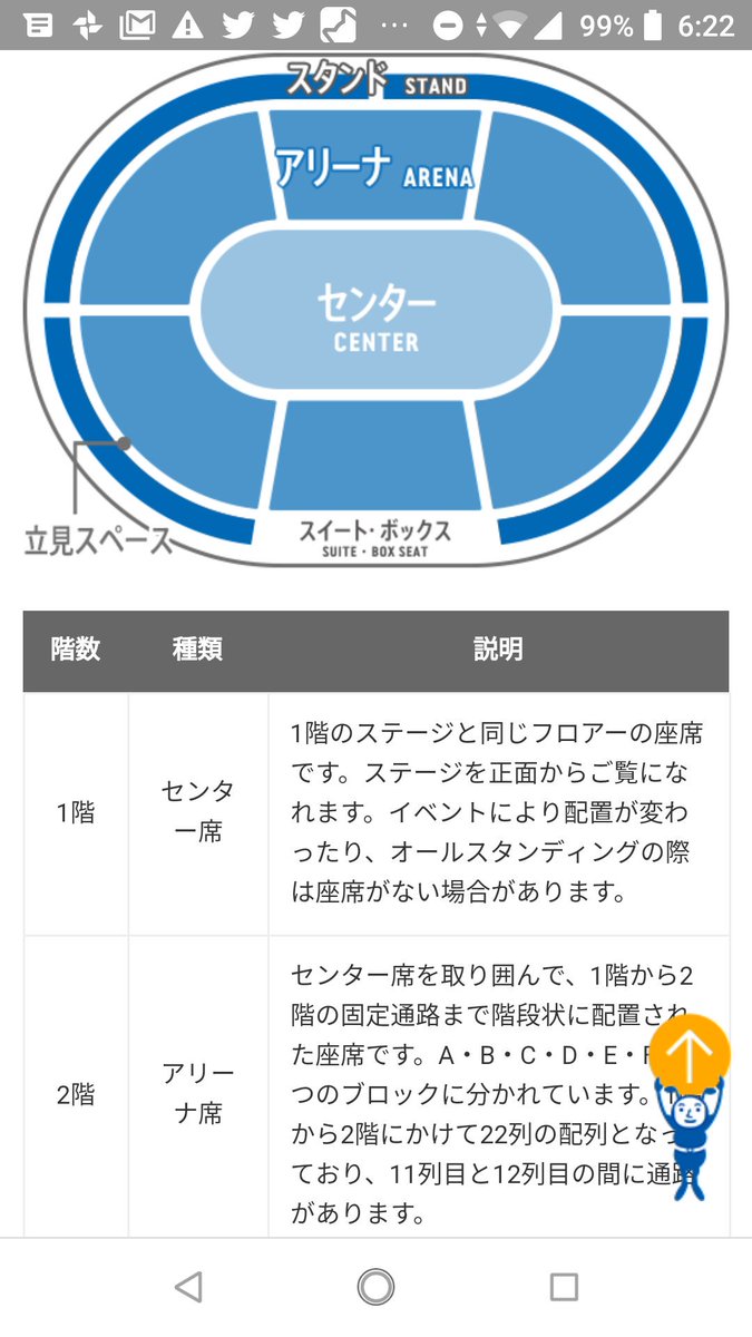 横浜アリーナ座席 横浜アリーナ座席