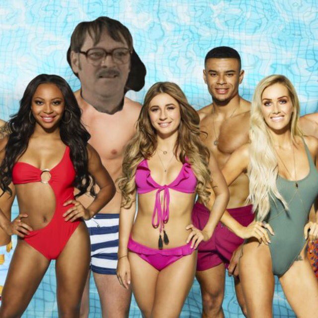 Lexa248's tweet photo. Petition for Jim Bell to enter Love Island #loveisland @JimMinusWilson https://t.co/CG5QstRpIi
